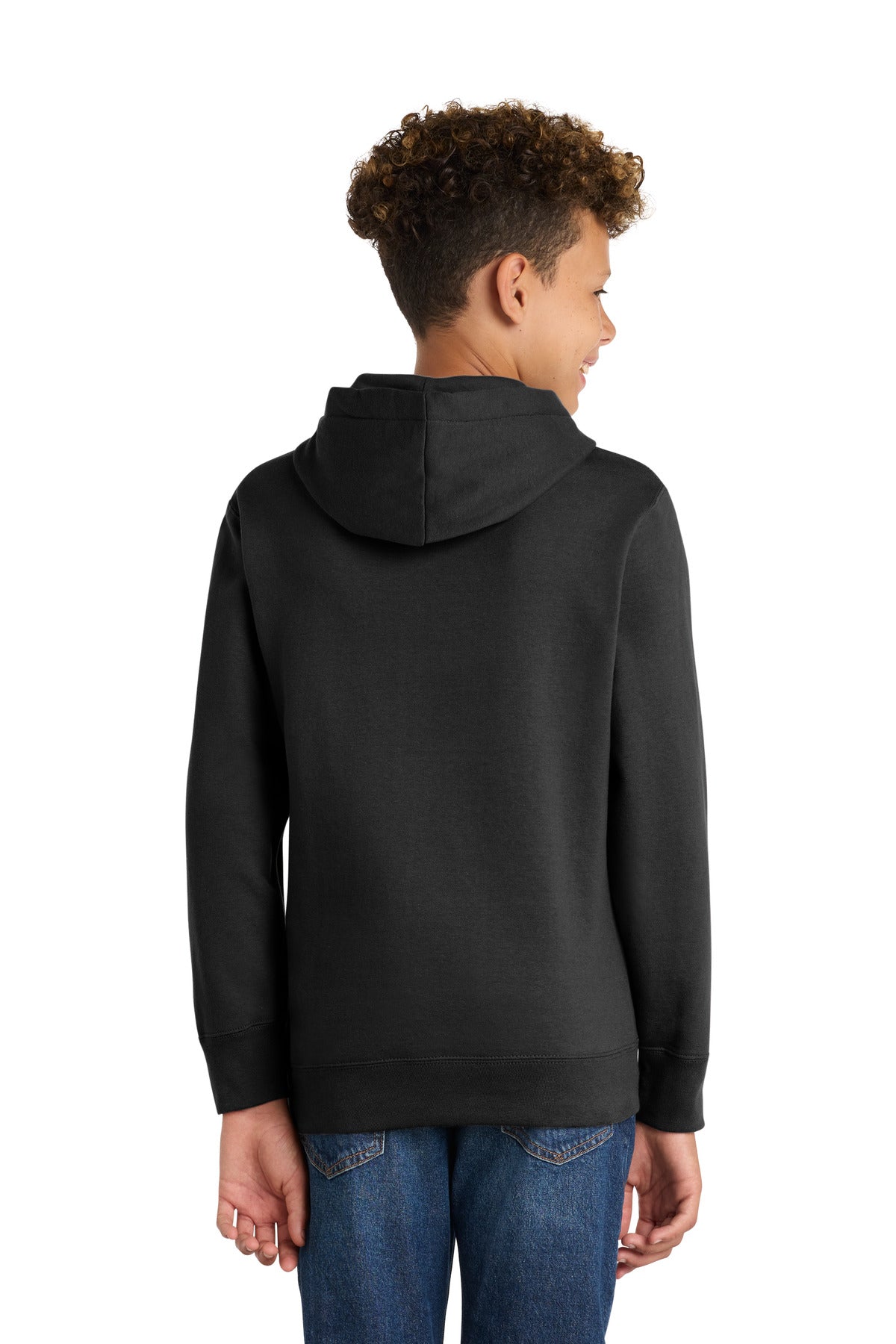 Port & Co Youth Fan Favorite Fleece Pullover Hooded Sweatshirt. PC850YH
