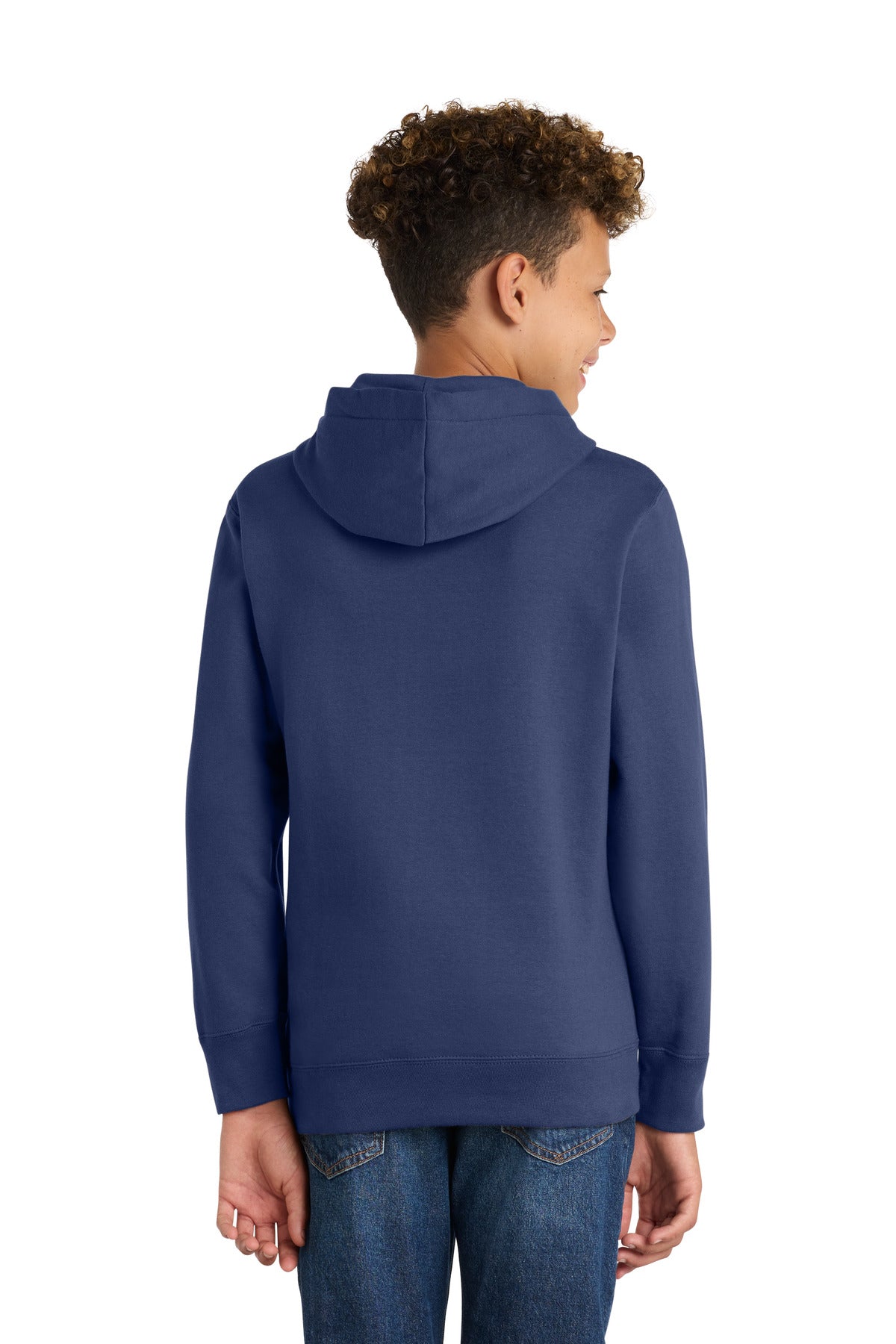 Port & Co Youth Fan Favorite Fleece Pullover Hooded Sweatshirt. PC850YH