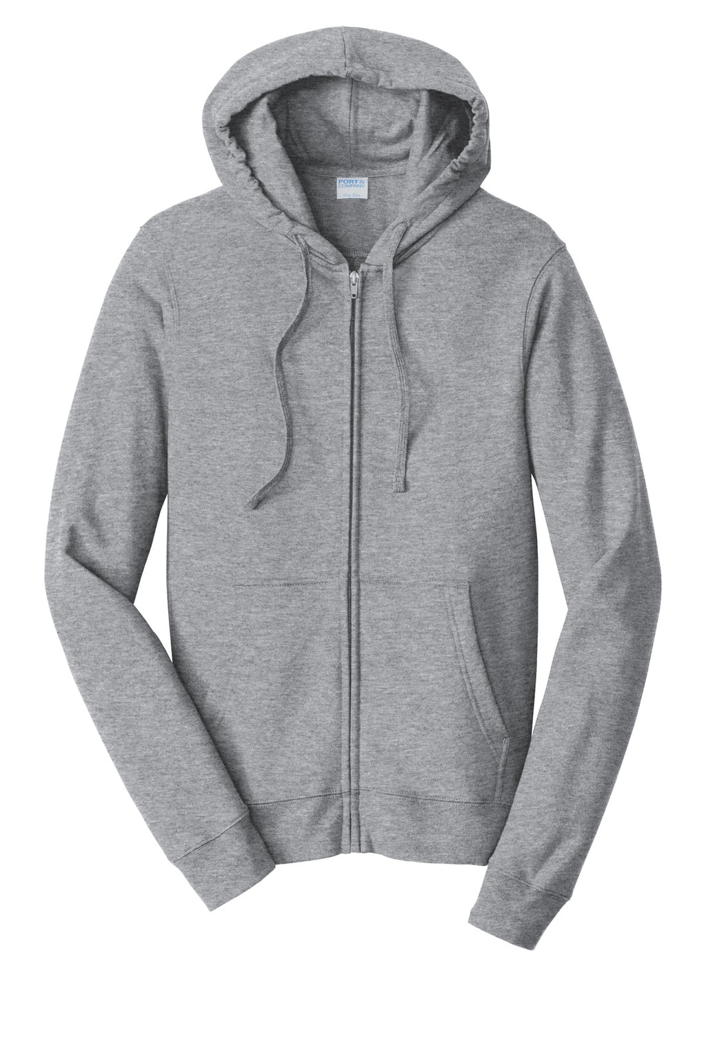Port & Co Fan Favorite Fleece Full-Zip Hooded Sweatshirt. PC850ZH
