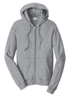 Port & Co Fan Favorite Fleece Full-Zip Hooded Sweatshirt. PC850ZH