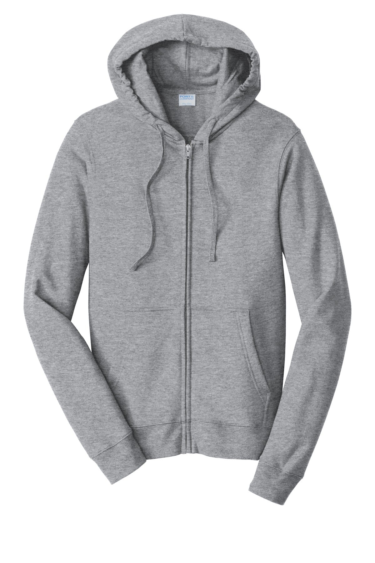 Port & Co Fan Favorite Fleece Full-Zip Hooded Sweatshirt. PC850ZH