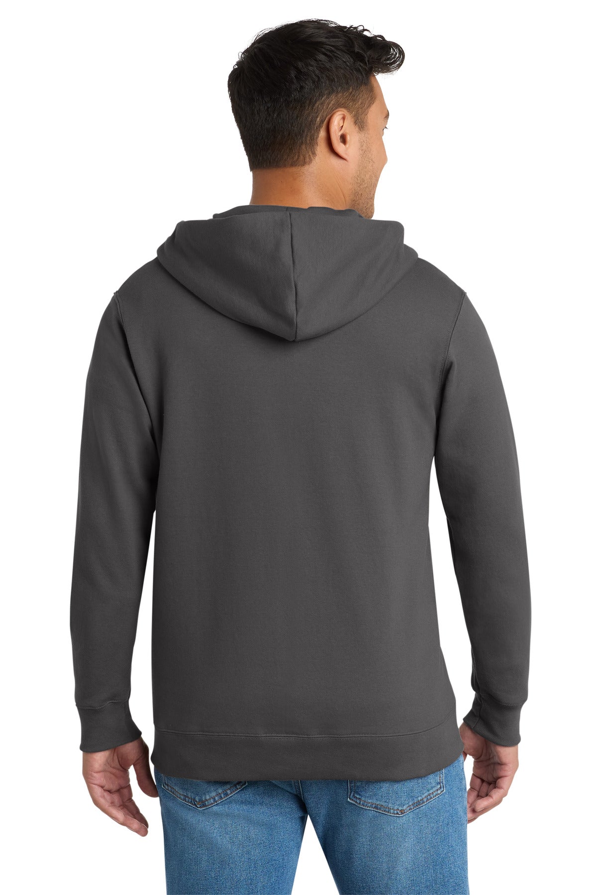 Port & Co Fan Favorite Fleece Full-Zip Hooded Sweatshirt. PC850ZH