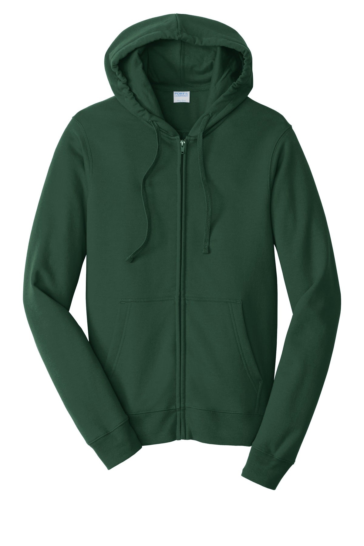 Port & Co Fan Favorite Fleece Full-Zip Hooded Sweatshirt. PC850ZH