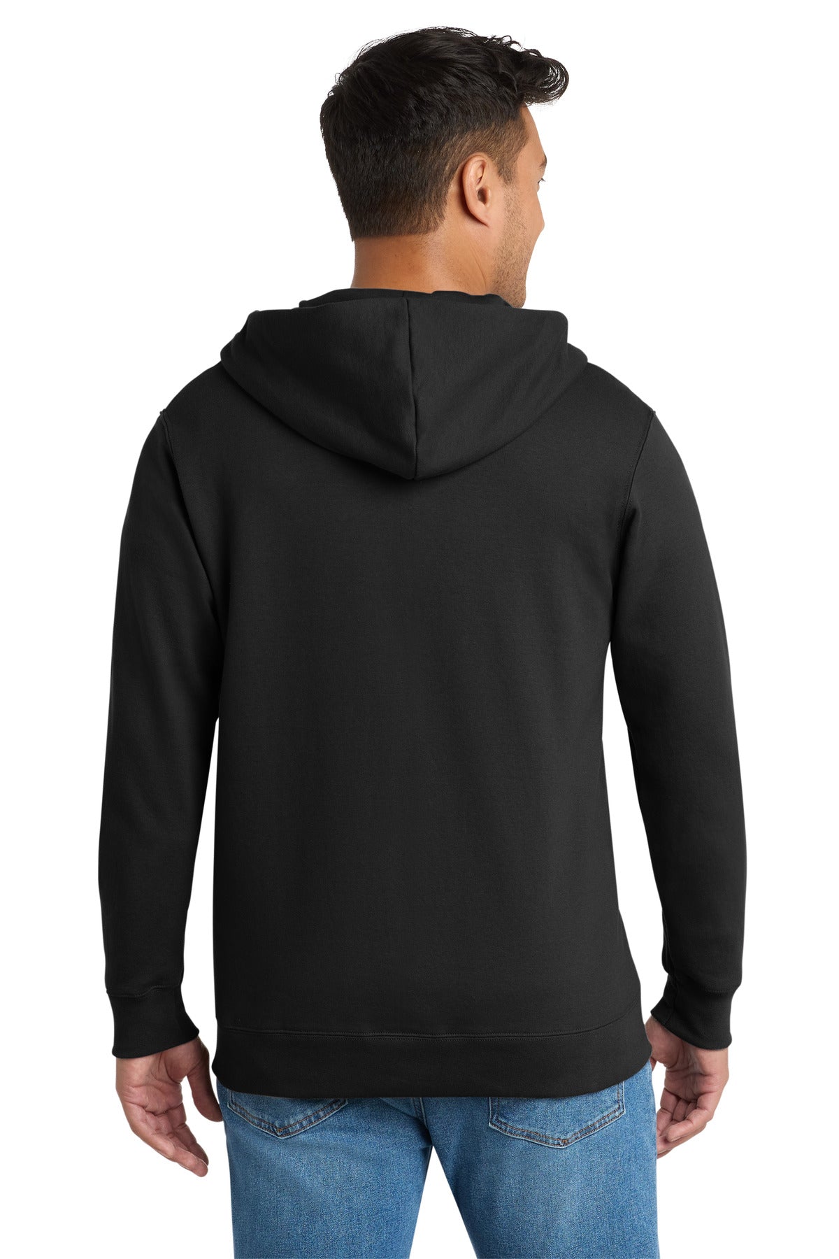 Port & Co Fan Favorite Fleece Full-Zip Hooded Sweatshirt. PC850ZH