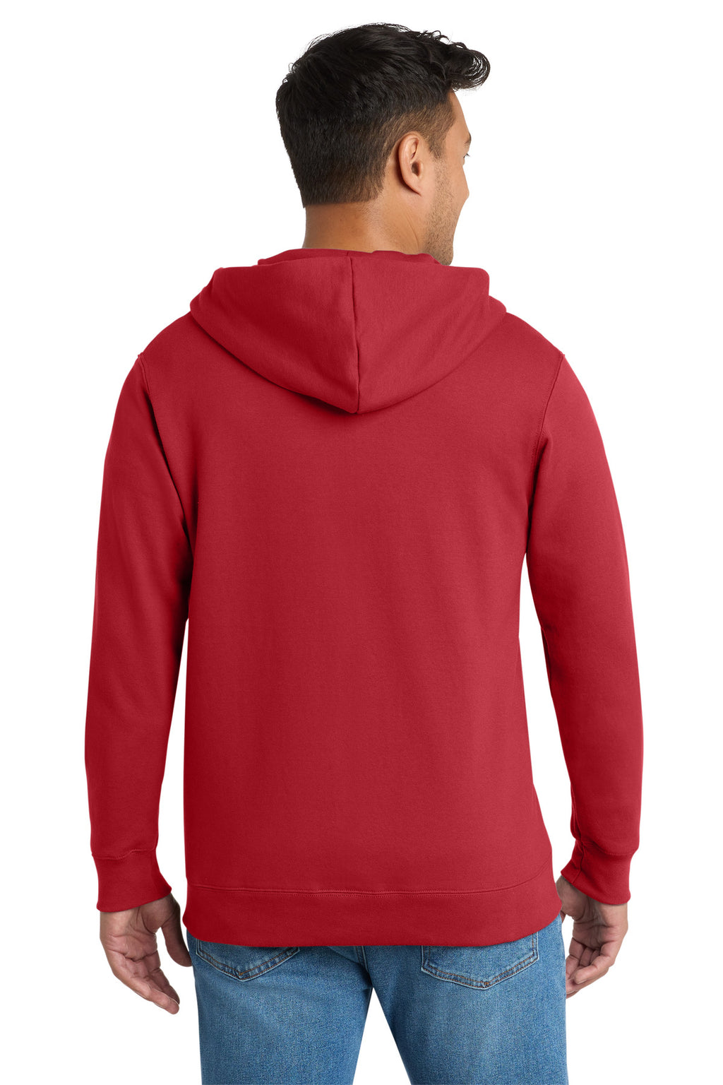 Port & Co Fan Favorite Fleece Full-Zip Hooded Sweatshirt. PC850ZH