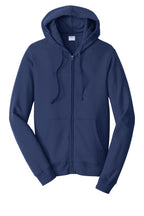 Port & Co Fan Favorite Fleece Full-Zip Hooded Sweatshirt. PC850ZH