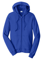 Port & Co Fan Favorite Fleece Full-Zip Hooded Sweatshirt. PC850ZH