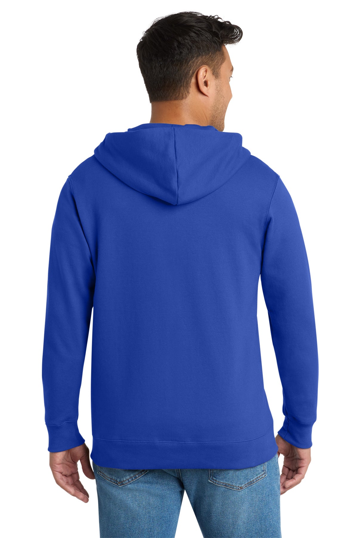 Port & Co Fan Favorite Fleece Full-Zip Hooded Sweatshirt. PC850ZH