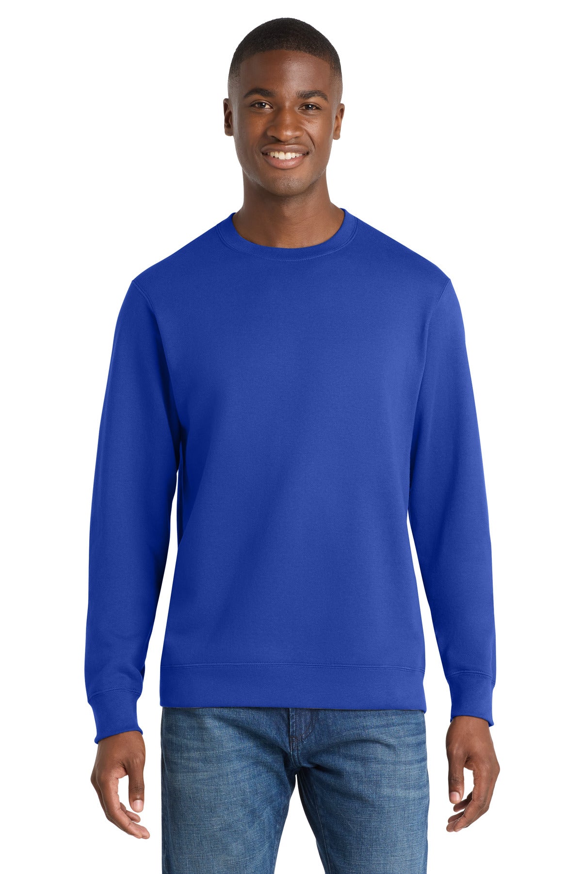 Port & Co Fan Favorite Fleece Crewneck Sweatshirt. PC850