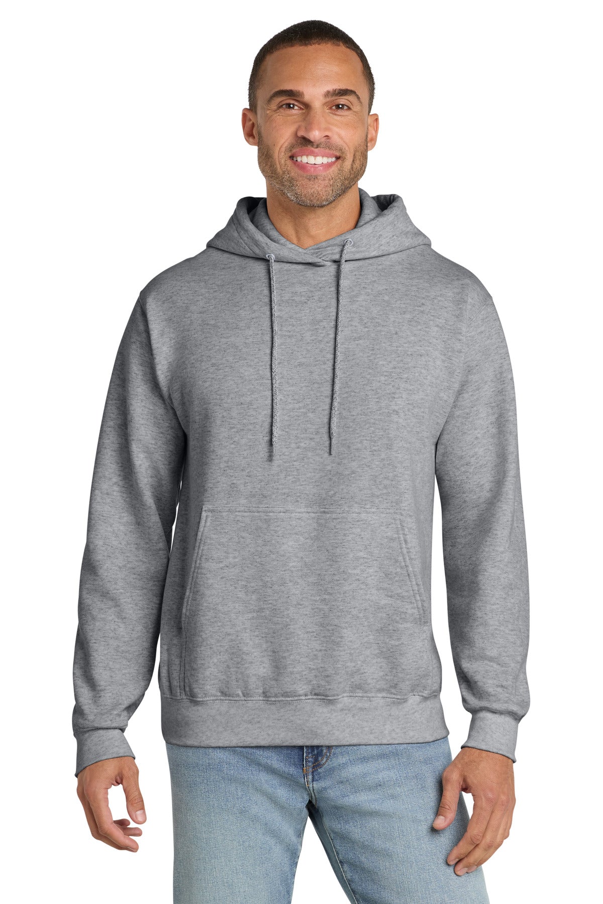 Port & Co Essential Fleece Pullover Hooded Sweatshirt.  PC90H