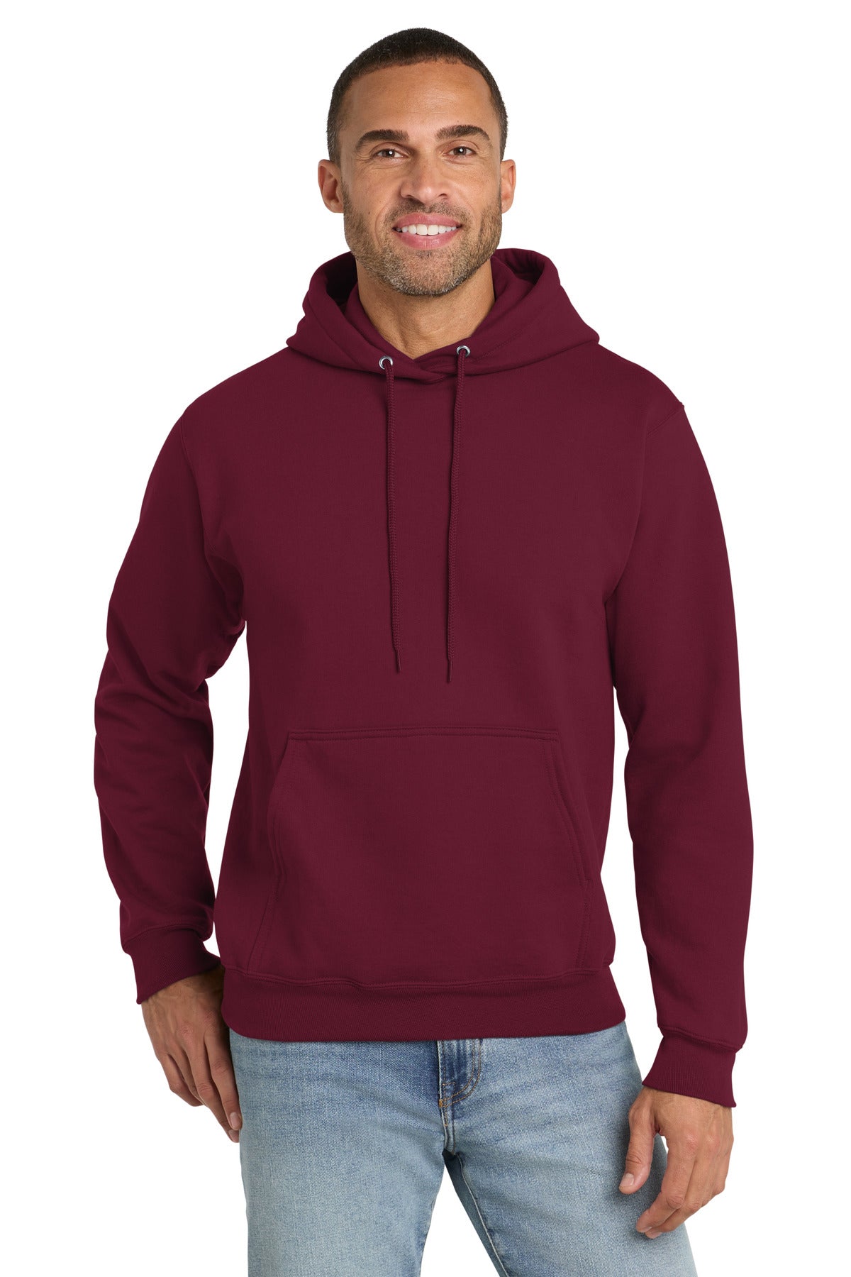 Port & Co Essential Fleece Pullover Hooded Sweatshirt.  PC90H