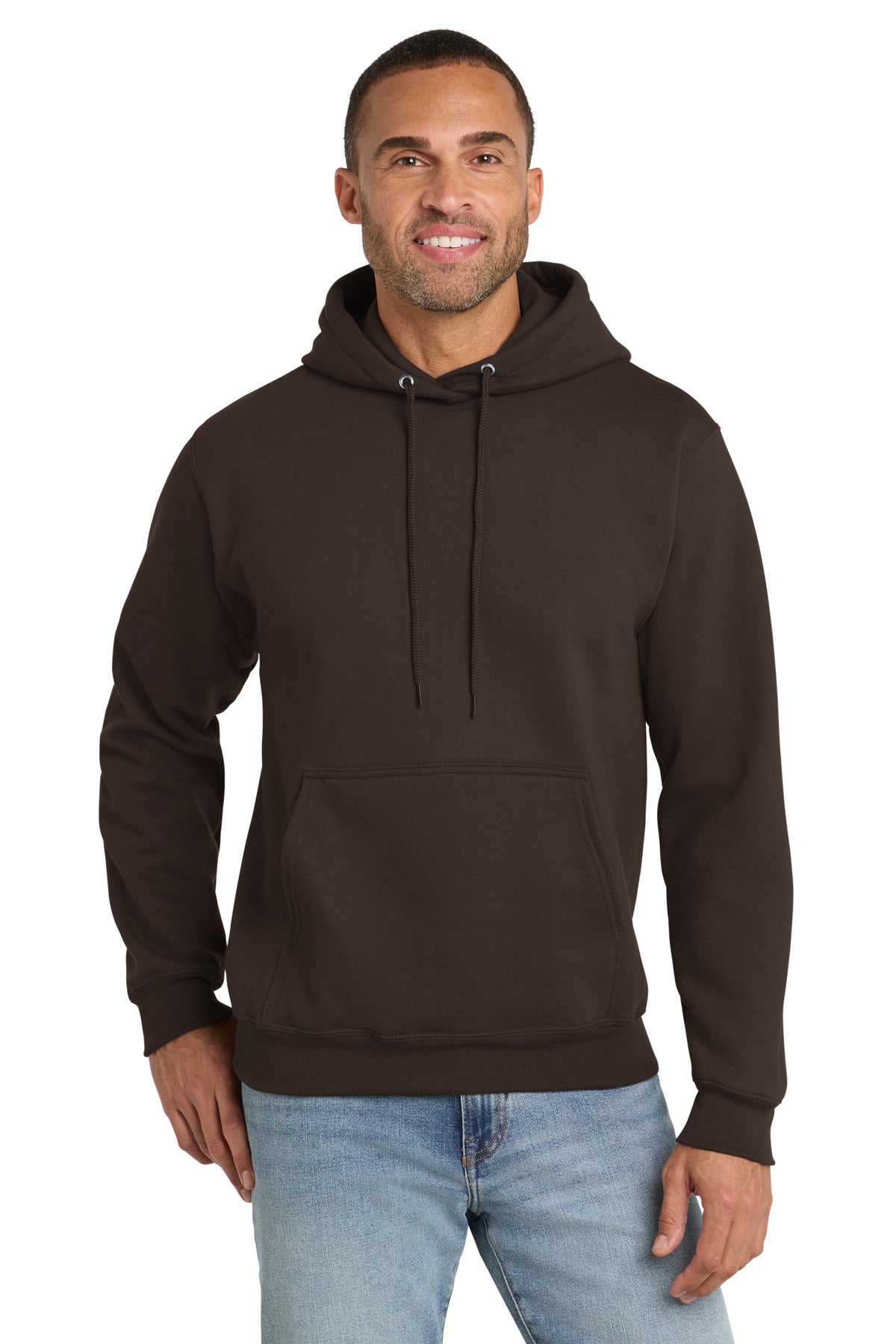 Port & Co Essential Fleece Pullover Hooded Sweatshirt.  PC90H