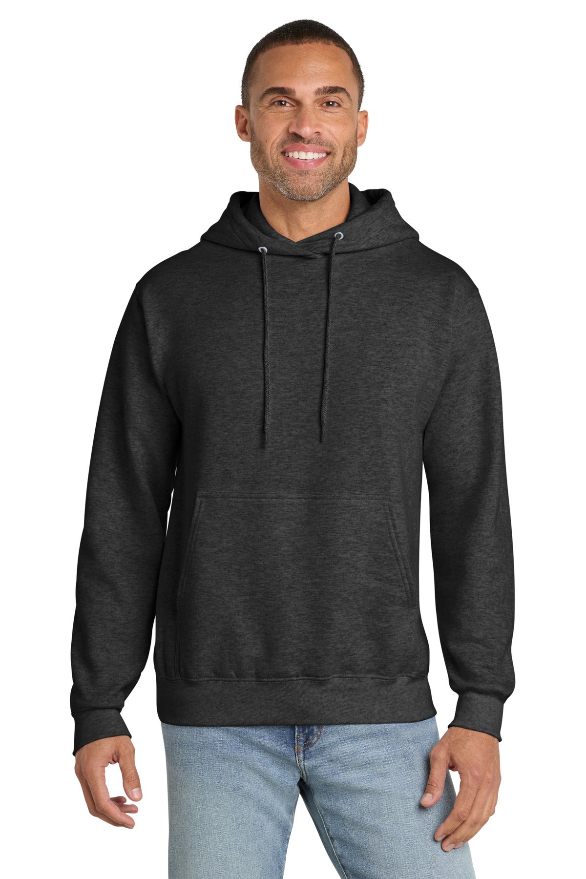 Port & Co Essential Fleece Pullover Hooded Sweatshirt.  PC90H