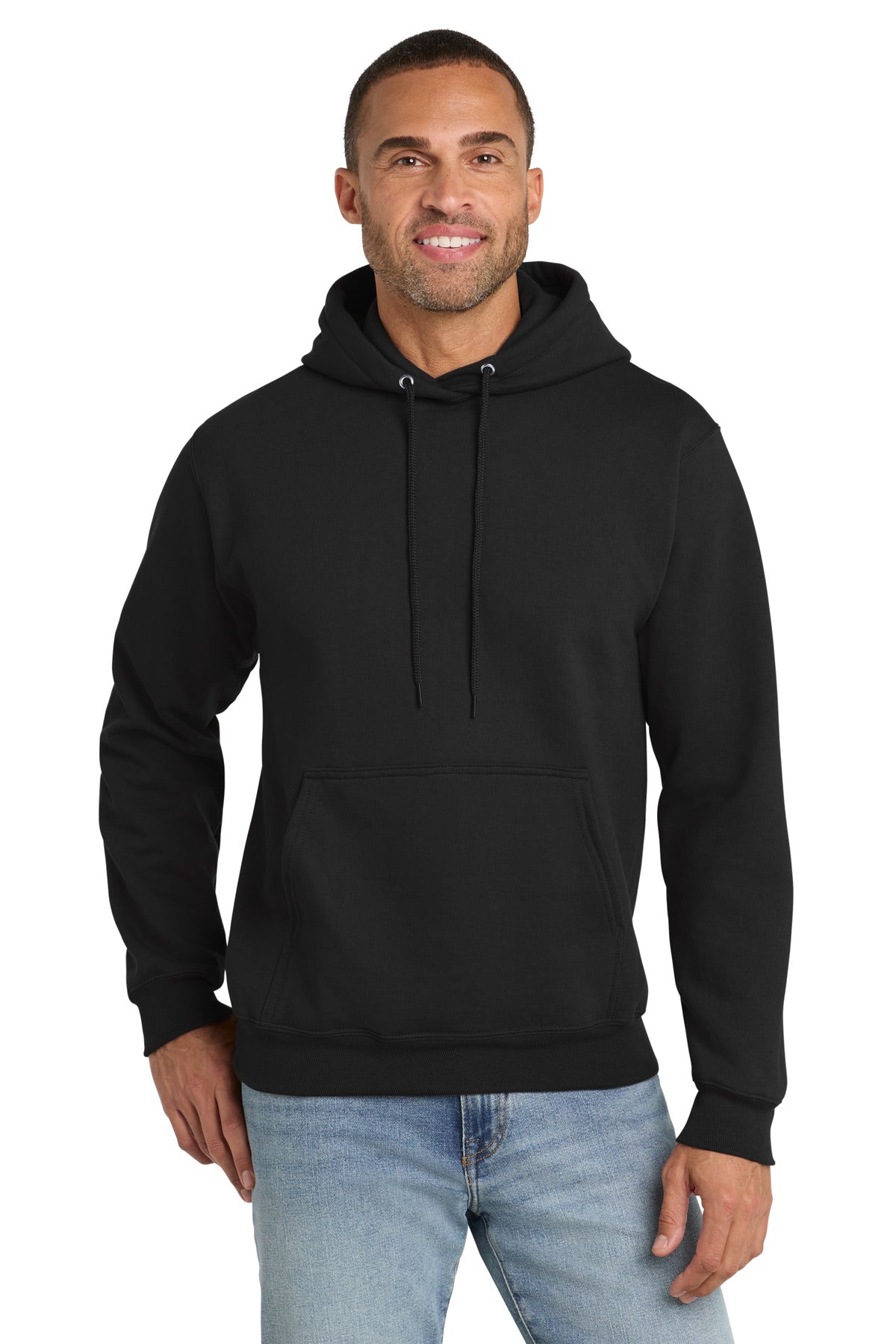 Port & Co Essential Fleece Pullover Hooded Sweatshirt.  PC90H