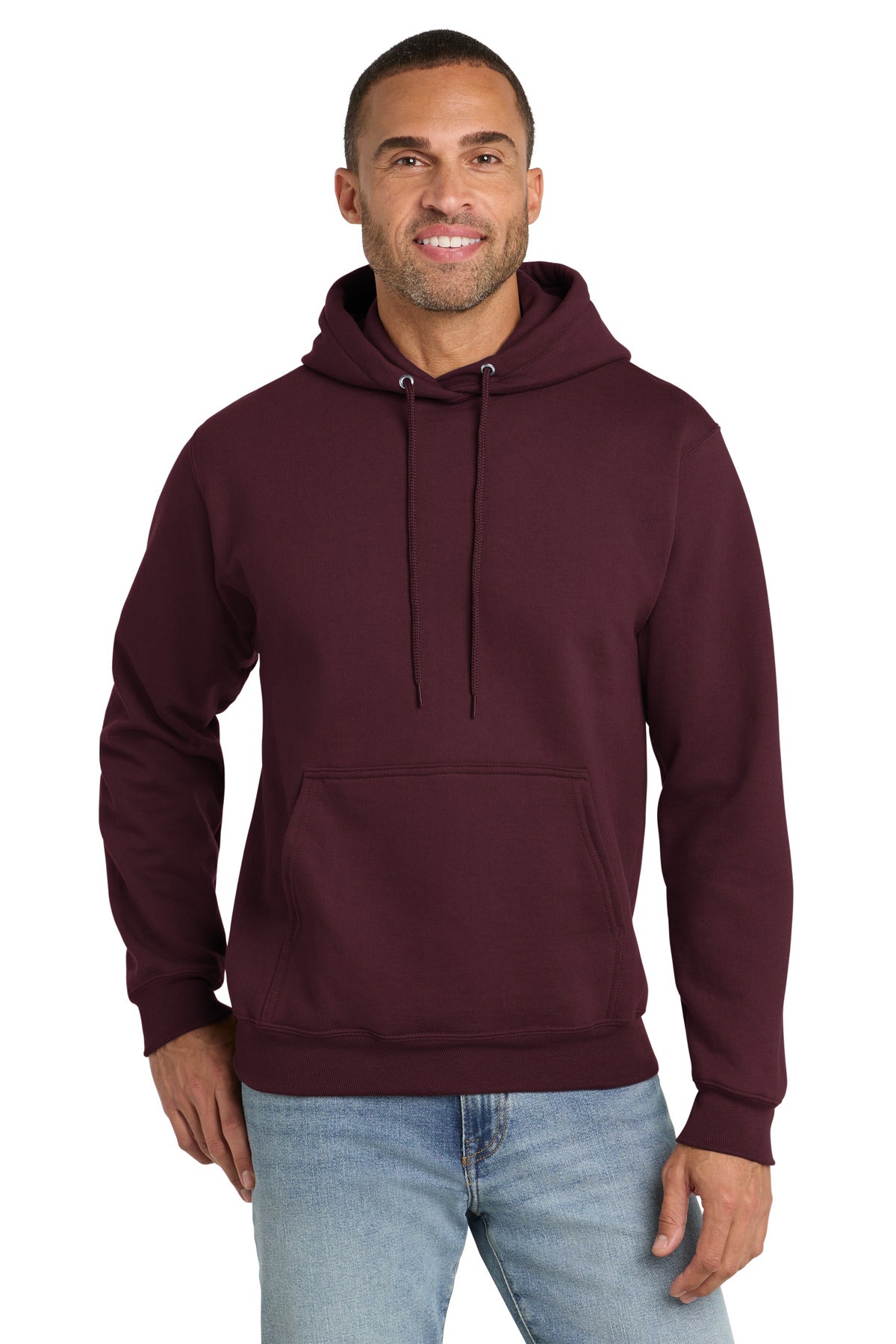 Port & Co Essential Fleece Pullover Hooded Sweatshirt.  PC90H