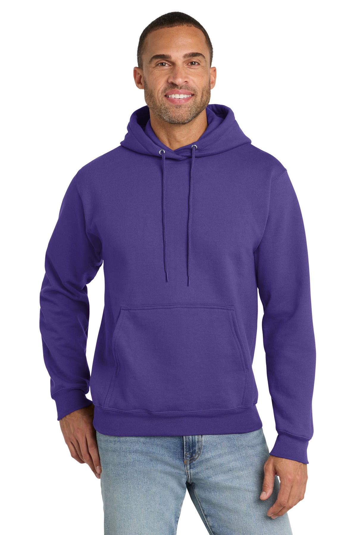 Port & Co Essential Fleece Pullover Hooded Sweatshirt.  PC90H