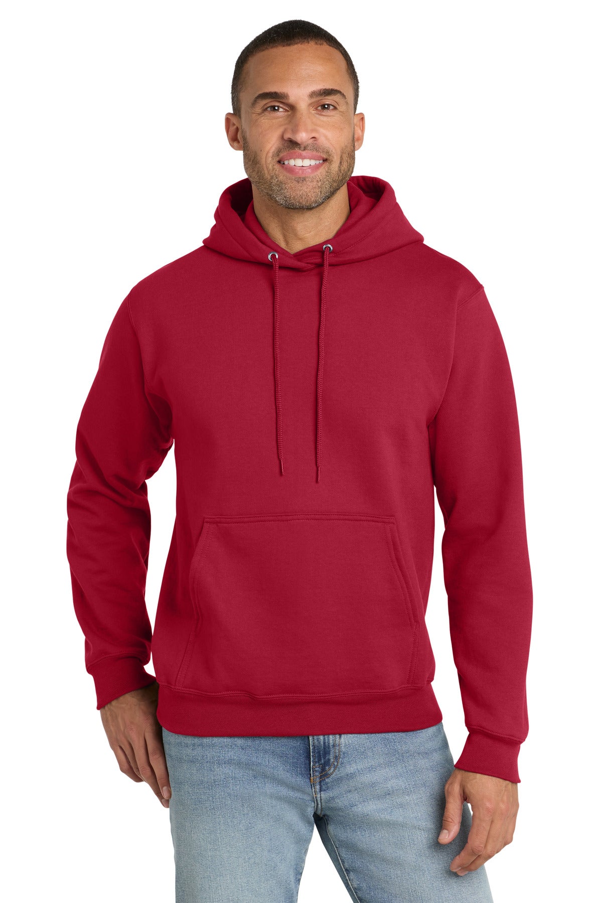 Port & Co Essential Fleece Pullover Hooded Sweatshirt.  PC90H
