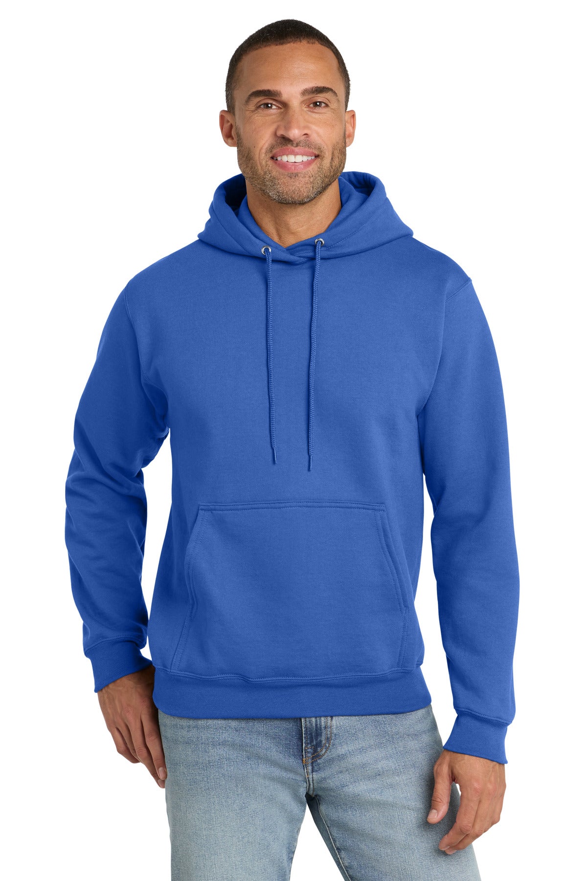 Port & Co Essential Fleece Pullover Hooded Sweatshirt.  PC90H