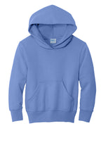 Port & Co Youth Core Fleece Pullover Hooded Sweatshirt.  PC90YH