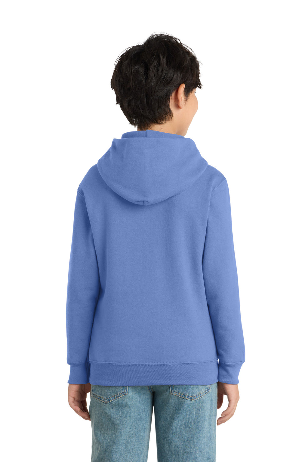 Port & Co Youth Core Fleece Pullover Hooded Sweatshirt.  PC90YH