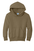 Port & Co Youth Core Fleece Pullover Hooded Sweatshirt.  PC90YH