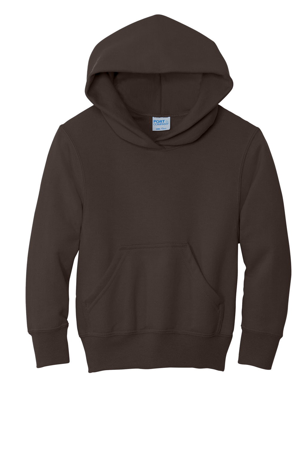 Port & Co Youth Core Fleece Pullover Hooded Sweatshirt.  PC90YH