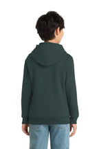 Port & Co Youth Core Fleece Pullover Hooded Sweatshirt.  PC90YH