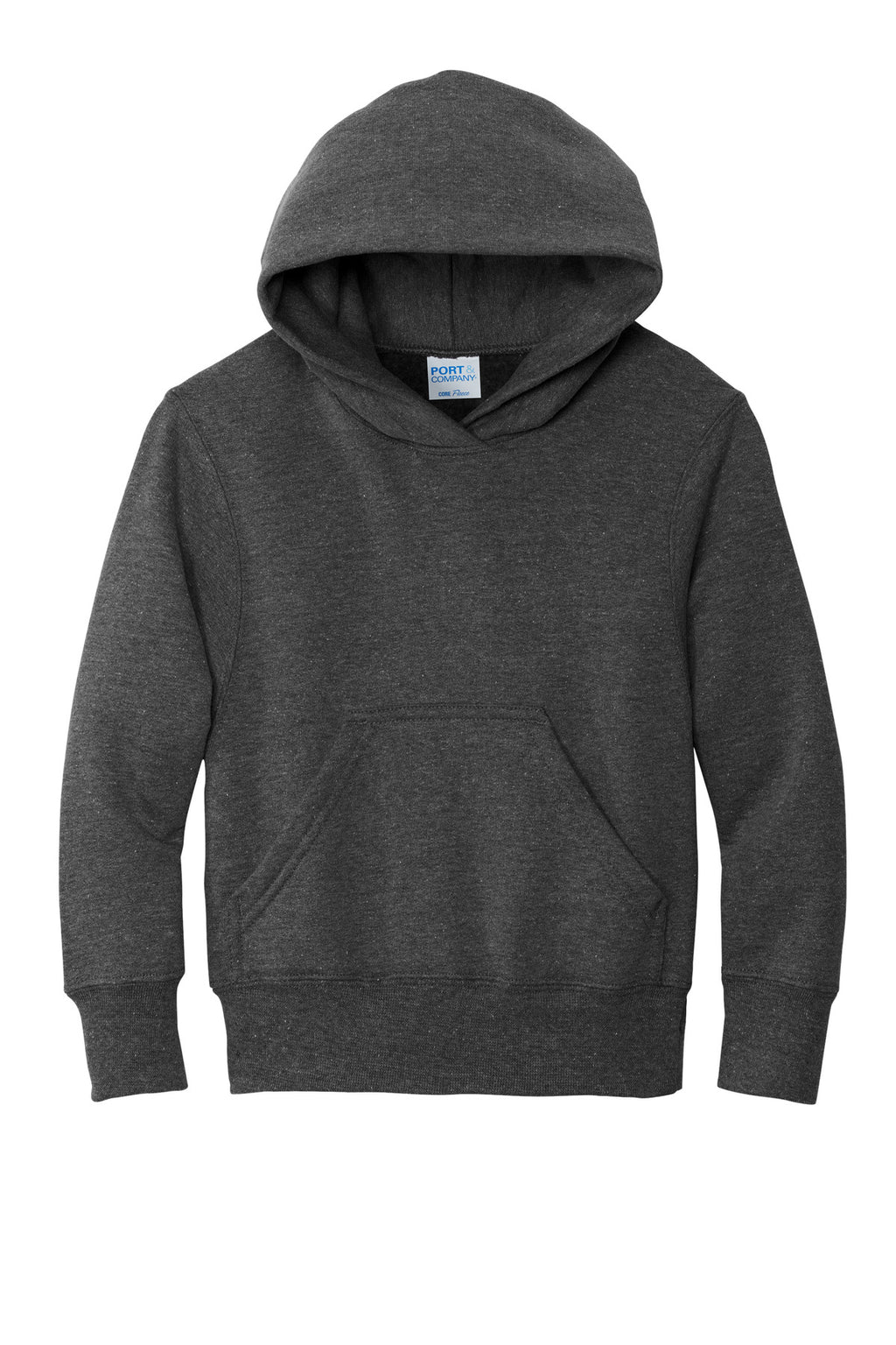 Port & Co Youth Core Fleece Pullover Hooded Sweatshirt.  PC90YH
