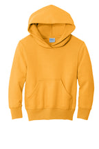 Port & Co Youth Core Fleece Pullover Hooded Sweatshirt.  PC90YH