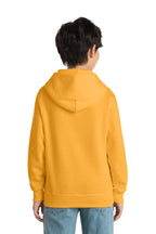 Port & Co Youth Core Fleece Pullover Hooded Sweatshirt.  PC90YH