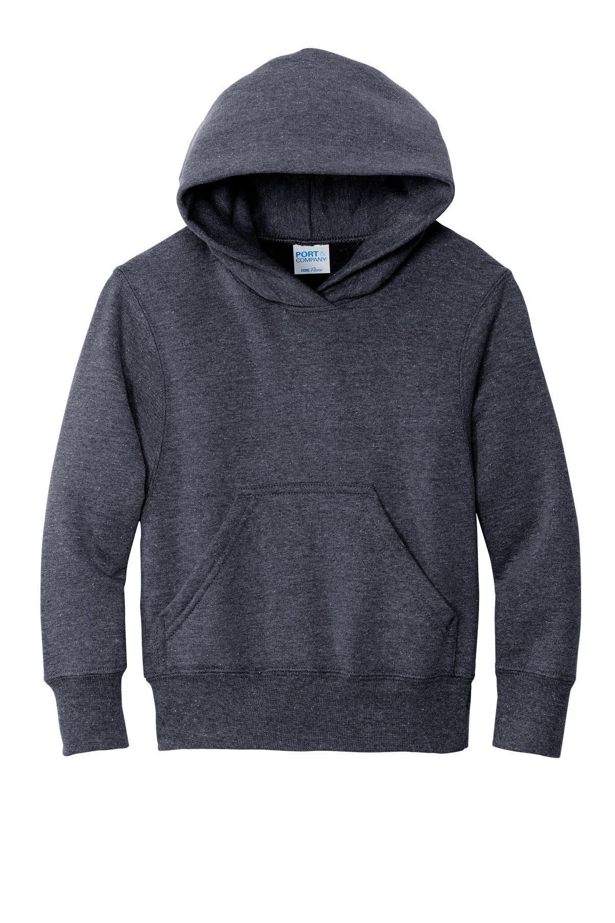 Port & Co Youth Core Fleece Pullover Hooded Sweatshirt.  PC90YH