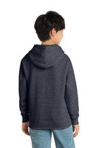 Port & Co Youth Core Fleece Pullover Hooded Sweatshirt.  PC90YH