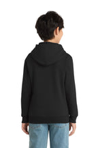 Port & Co Youth Core Fleece Pullover Hooded Sweatshirt.  PC90YH