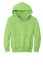 Port & Co Youth Core Fleece Pullover Hooded Sweatshirt.  PC90YH