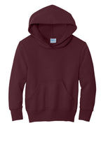 Port & Co Youth Core Fleece Pullover Hooded Sweatshirt.  PC90YH