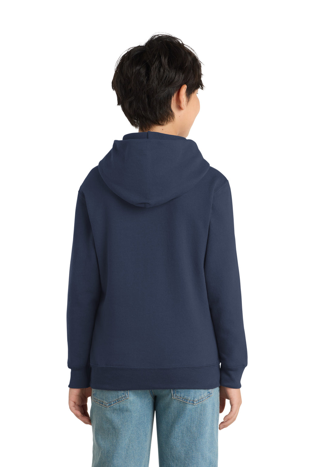 Port & Co Youth Core Fleece Pullover Hooded Sweatshirt.  PC90YH