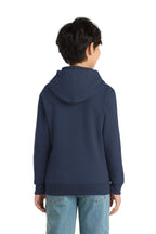 Port & Co Youth Core Fleece Pullover Hooded Sweatshirt.  PC90YH