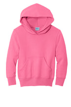 Port & Co Youth Core Fleece Pullover Hooded Sweatshirt.  PC90YH