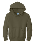 Port & Co Youth Core Fleece Pullover Hooded Sweatshirt.  PC90YH