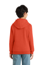 Port & Co Youth Core Fleece Pullover Hooded Sweatshirt.  PC90YH