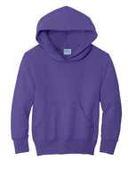 Port & Co Youth Core Fleece Pullover Hooded Sweatshirt.  PC90YH