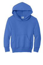 Port & Co Youth Core Fleece Pullover Hooded Sweatshirt.  PC90YH