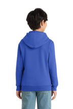 Port & Co Youth Core Fleece Pullover Hooded Sweatshirt.  PC90YH