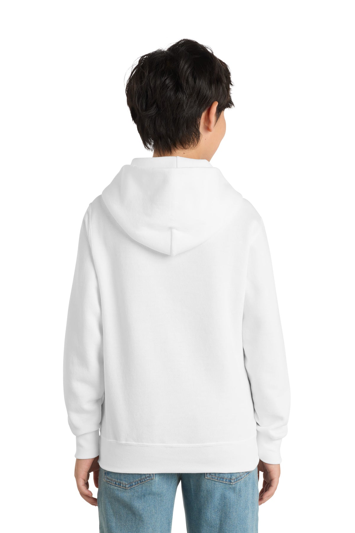 Port & Co Youth Core Fleece Pullover Hooded Sweatshirt.  PC90YH