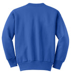 Port & Co Youth Core Fleece Crewneck Sweatshirt.  PC90Y