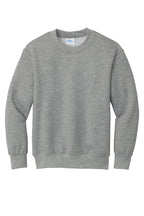 Port & Co Youth Core Fleece Crewneck Sweatshirt.  PC90Y