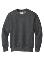 Port & Co Youth Core Fleece Crewneck Sweatshirt.  PC90Y