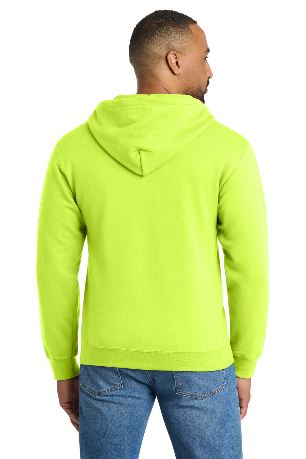 Port & Co Tall Essential Fleece Full-Zip Hooded Sweatshirt. PC90ZHT
