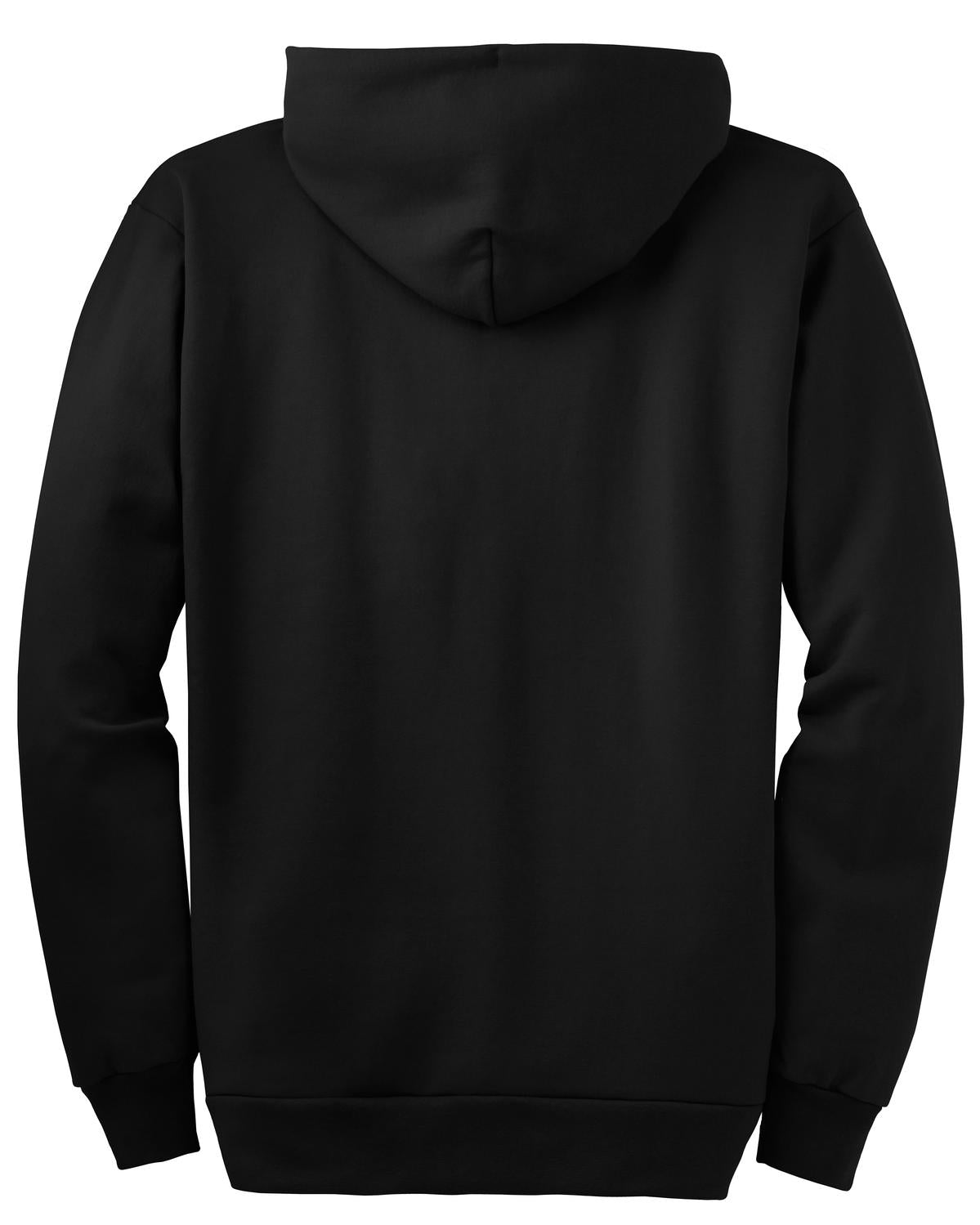 Port & Co Tall Essential Fleece Full-Zip Hooded Sweatshirt. PC90ZHT