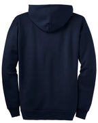 Port & Co Tall Essential Fleece Full-Zip Hooded Sweatshirt. PC90ZHT